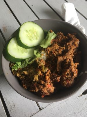 Rendang Bowl at Define Bakery and Eatery in Denpasar