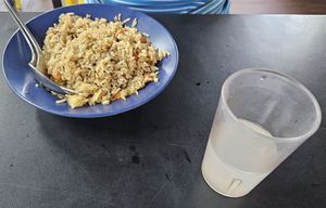 Mock ham fried rice at Mummy Yummy in East Singapore