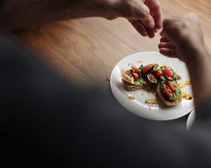 vegan, organic meals created by an in-house chef at Yogafriends in Fuerteventura