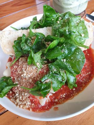 Lasagne rolls at Ver De in Puerto Princesa