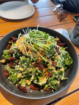 Kale and Hummus salad  at Ver De in Puerto Princesa