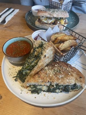 Pesto cheese toastie  at Ver De in Puerto Princesa