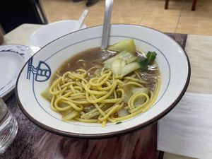 Sopa de tallarines y verduras  at El Chino Misterioso in Bilbao