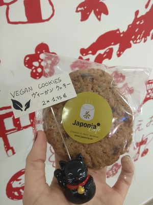 Vegan cookies at Japonia in Barcelona