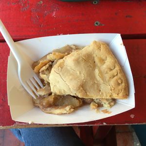 Vegan pie at Apple Alley Bakery in Julian