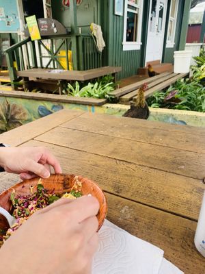 Our dining partner  at Leahi Health in Koloa