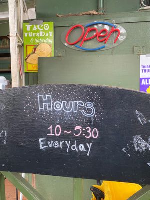 Hours as of 12/31/21 at Leahi Health in Koloa