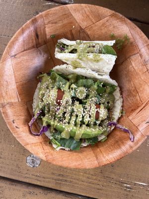 Surfer tacos  at Leahi Health in Koloa