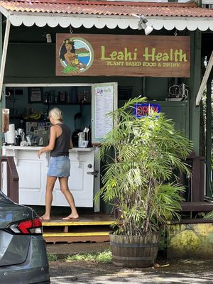 Front of counter   at Leahi Health in Koloa