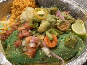 Nopal cactus tamales   at Tamale Company in Orlando