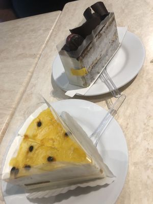 Vegan cakes  at De Sky Garden in Petaling Jaya