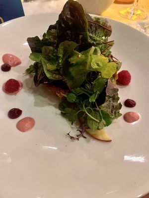 Heirloom apple & raspberry salad   at Walt Disney World - California Grill in Lake Buena Vista