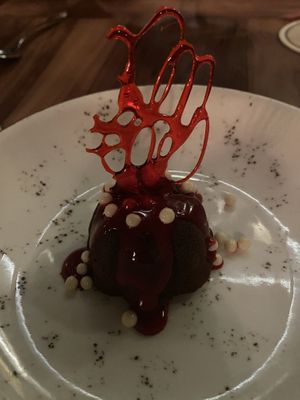 Lava cake at Walt Disney World - Jungle Navigation Co Skipper Canteen in Lake Buena Vista