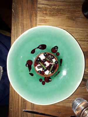 Dessert at Locafé in Grenoble