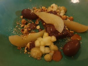 Desert at Locafé in Grenoble