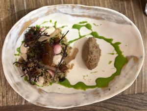 Bulgur starter  at Locafé in Grenoble