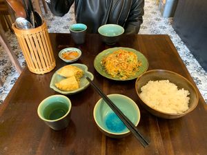 Tasty foods at Bodhi in Hanoi