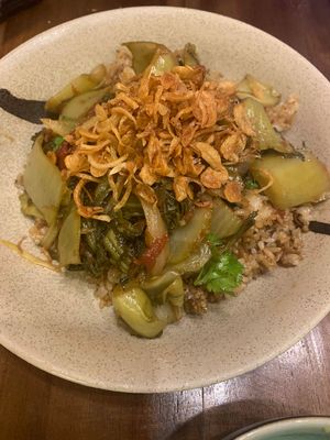 Fried rice at Bodhi in Hanoi