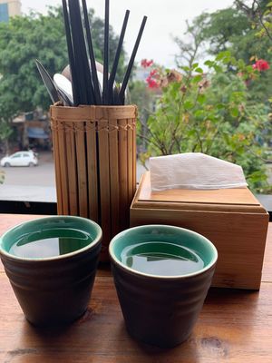 Seat with a view at Bodhi in Hanoi