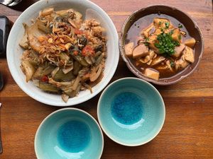Fried rice at Bodhi in Hanoi