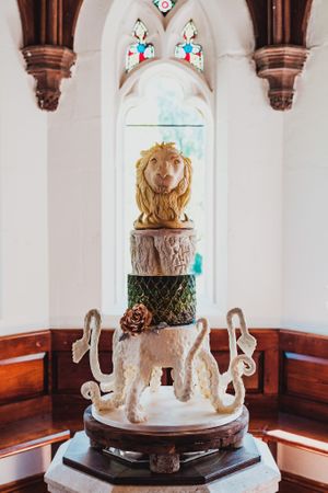 Game of Thrones wedding cake  at Cabbage Patch Bakery in Pudsey