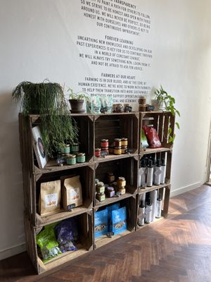 Beautiful displaying   at Willicroft - Plant Based Cheese Store in Amsterdam