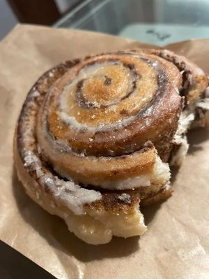Cinnamon Roll  at La Converseria in Santiago