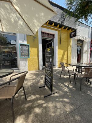 Frontis local  at La Converseria in Santiago