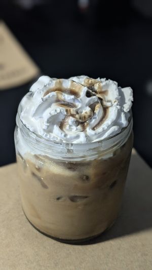 Frappe at La Converseria in Santiago