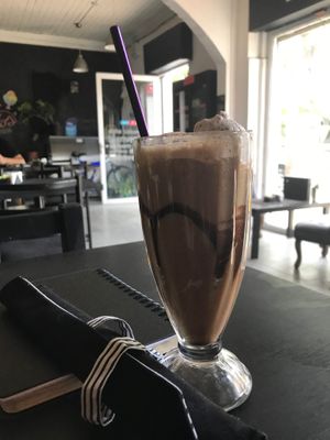Iced Coffee at La Converseria in Santiago
