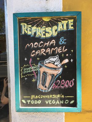 All vegan at La Converseria in Santiago