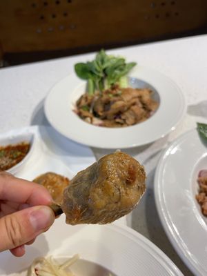 Vegan drumstick- must order   at Sook Sathorn - Silom in Bangkok