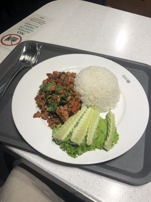 rice  at Sook Sathorn - Silom in Bangkok