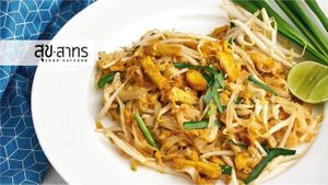 Pad-Thai at Sook Sathorn - Silom in Bangkok