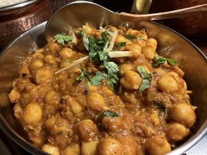 GARBANZO MASALA  at Taj Mahal in San Jose