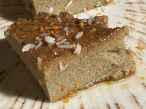 Plum cake  at Taj Mahal in San Jose