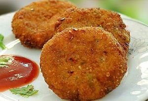 Aloo Tikki at Taj Mahal in San Jose