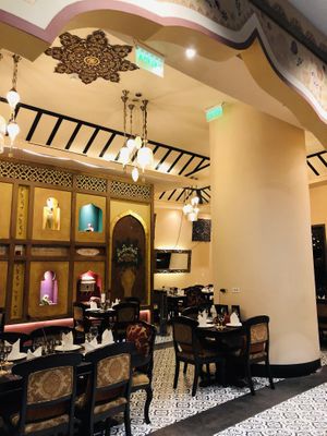 Interior  at Taj Mahal in San Jose