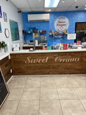 Inside at Sweet Creams in Honolulu