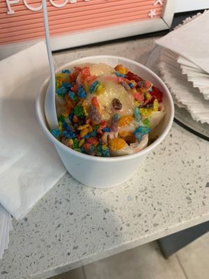 Beary Tasty Rainbow  at Sweet Creams in Honolulu