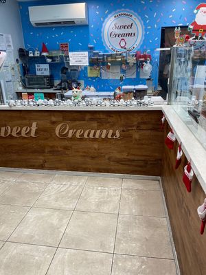 Inside store at Sweet Creams in Honolulu