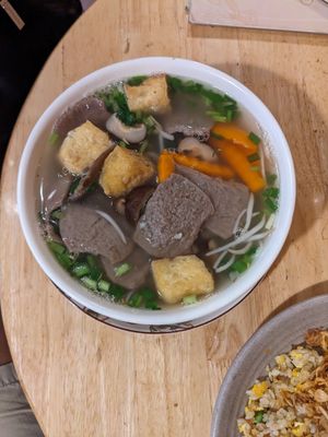 Pho at Huong Viet in Hanoi