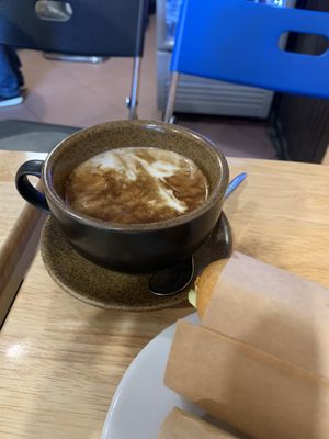 Coconut coffee at Huong Viet in Hanoi