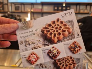 Otto waffle atelier at Otto Waffle Atelier in Bruges
