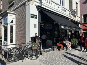   at Otto Waffle Atelier in Bruges
