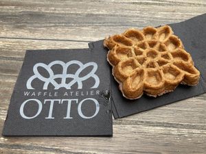Otto on the go  at Otto Waffle Atelier in Bruges