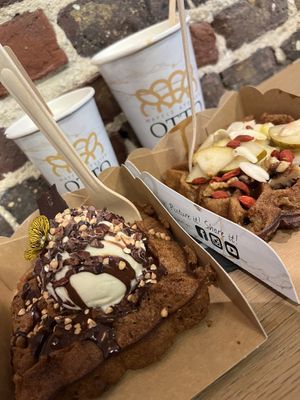   at Otto Waffle Atelier in Bruges
