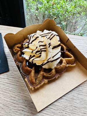   at Otto Waffle Atelier in Bruges