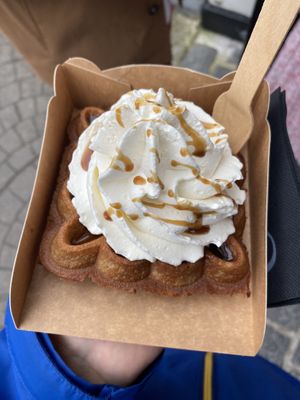   at Otto Waffle Atelier in Bruges