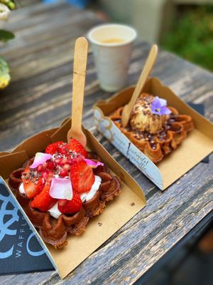   at Otto Waffle Atelier in Bruges